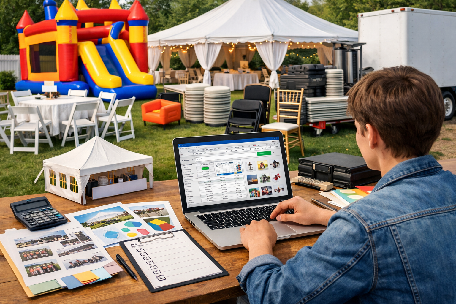 How to Build a Party Rental Business With Zero Experience?