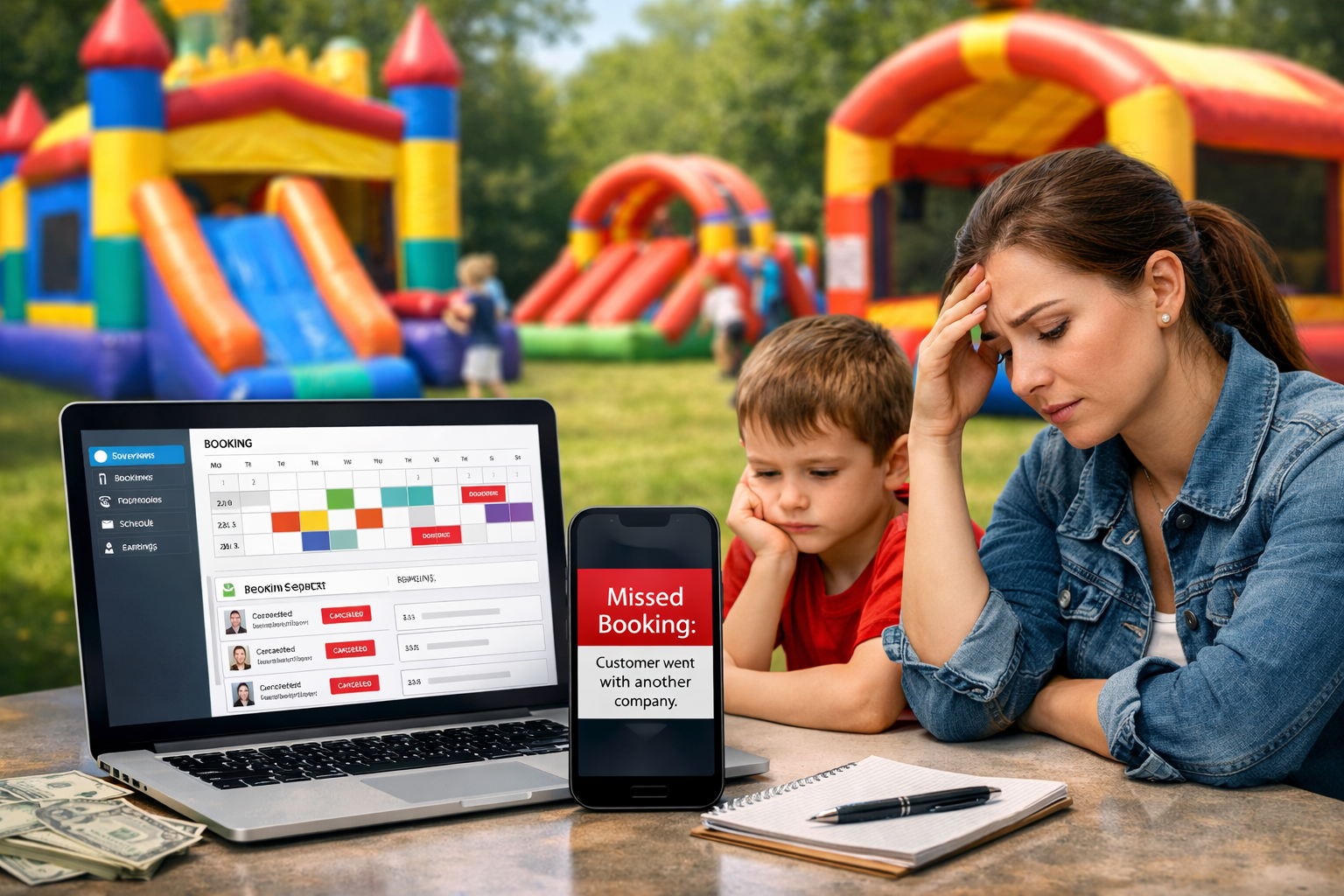 Stop Losing Bookings: Manage Your Bounce House Rentals the Smart Way